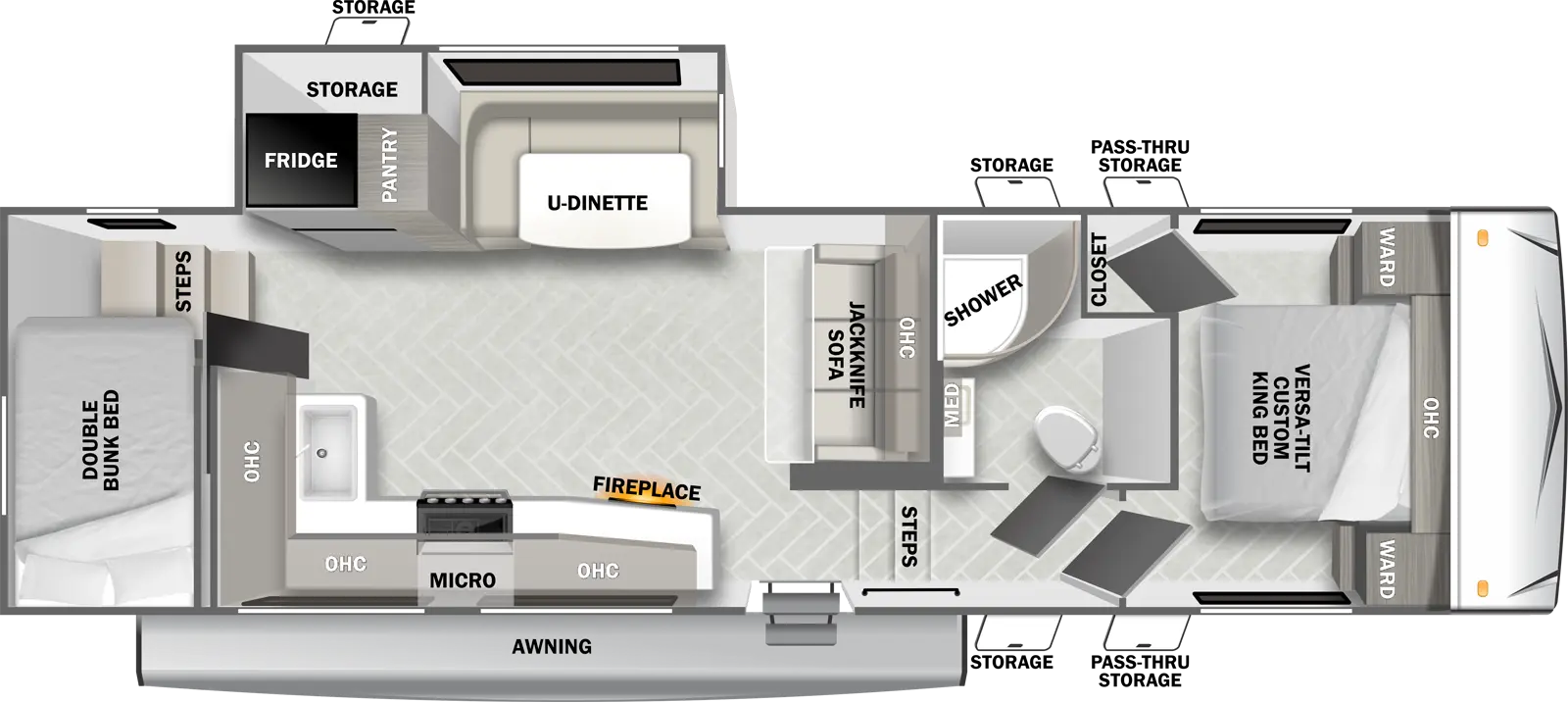 Salem Southwest F275BH Floorplan